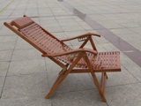 窄条皮带竹躺椅